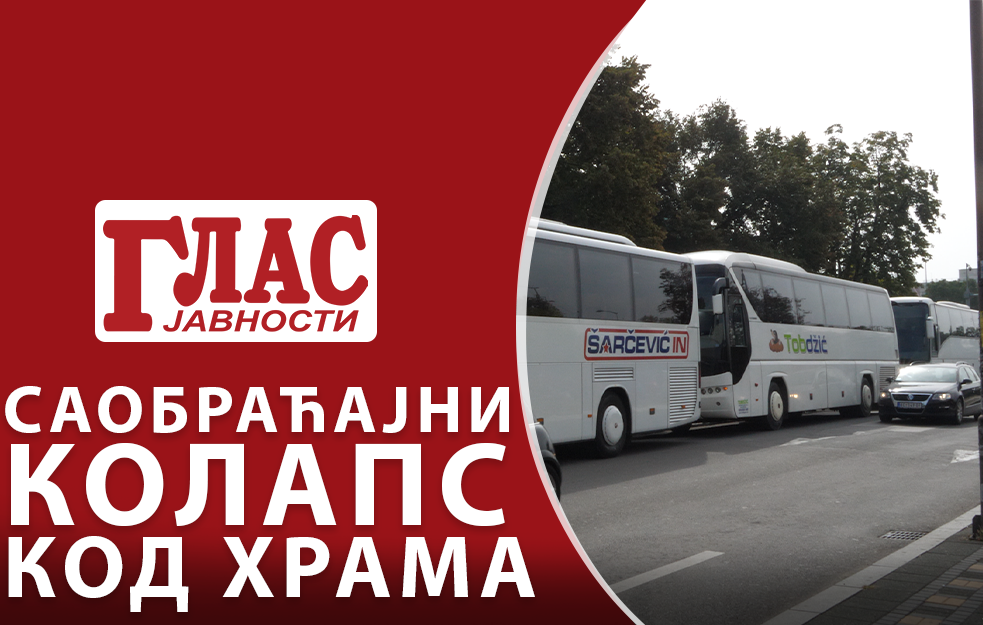 HAOS U CENTRU BEOGRADA, NADLEŽNE BAŠ BRIGA?! <span style='color:red;'><b>Saobraćajni kolaps</b></span> kod Hrama, ovo je razlog! (VIDEO)